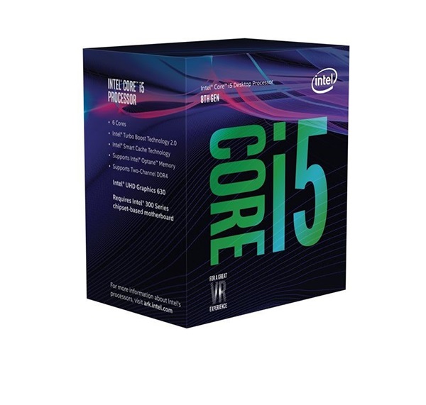 Intel Core i5-8400 Processor (9M Cache, 2.8Ghz)